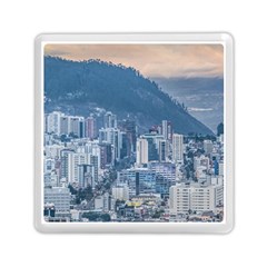 Aerial Cityscape Quito Ecuador Memory Card Reader (square) by dflcprintsclothing