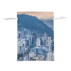 Aerial Cityscape Quito Ecuador Lightweight Drawstring Pouch (s) by dflcprintsclothing