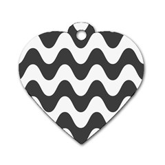 Copacabana  Dog Tag Heart (two Sides) by Sobalvarro