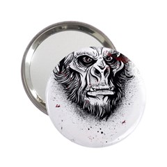 Monster Monkey From The Woods 2 25  Handbag Mirrors by DinzDas