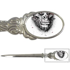 Monster Monkey From The Woods Letter Opener by DinzDas