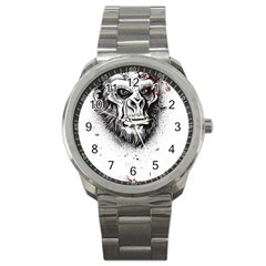 Monster Monkey From The Woods Sport Metal Watch by DinzDas