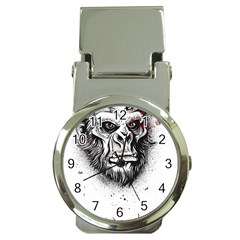 Monster Monkey From The Woods Money Clip Watches by DinzDas