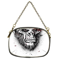 Monster Monkey From The Woods Chain Purse (one Side) by DinzDas