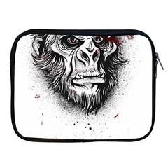 Monster Monkey From The Woods Apple Ipad 2/3/4 Zipper Cases by DinzDas