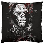 Monster Monkey from the woods Large Flano Cushion Case (One Side) Front