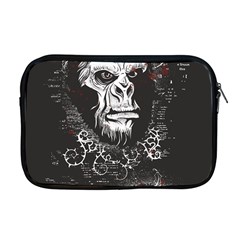 Monster Monkey From The Woods Apple Macbook Pro 17  Zipper Case by DinzDas