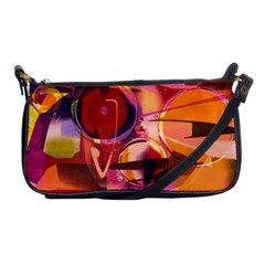 Fractured Colours Shoulder Clutch Bag by helendesigns