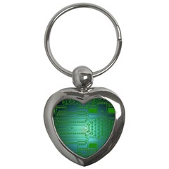 Cross Crossing Crosswalk Line Walk Key Chain (heart) by HermanTelo