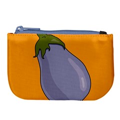 Eggplant Fresh Health Large Coin Purse