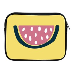 Fruit Watermelon Red Apple Ipad 2/3/4 Zipper Cases by Alisyart