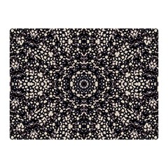 Modern Baroque Print Double Sided Flano Blanket (mini)  by dflcprintsclothing
