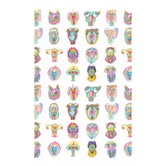 Female Reproductive System  Shower Curtain 48  X 72  (small)  by ArtByAng
