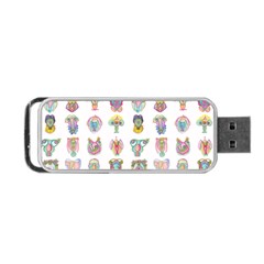 Female Reproductive System  Portable Usb Flash (one Side) by ArtByAng