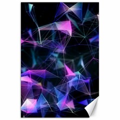 Abstract Atom Background Canvas 20  X 30 