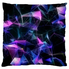 Abstract Atom Background Large Cushion Case (two Sides)