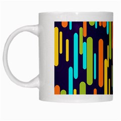 Illustration Abstract Line White Mugs by Alisyart