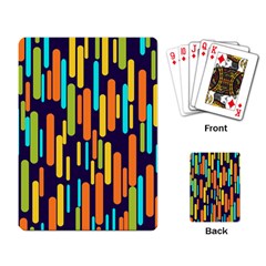 Illustration Abstract Line Playing Cards Single Design (rectangle)