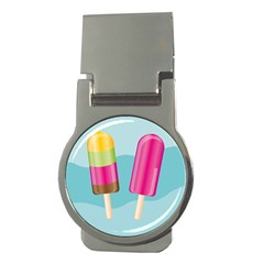 Ice Cream Parlour Money Clips (round)  by HermanTelo