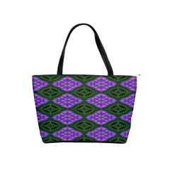 Digital Grapes Classic Shoulder Handbag by Sparkle