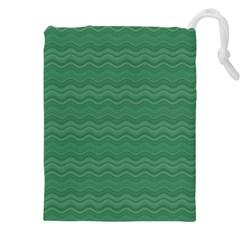 Digital Waves Drawstring Pouch (4xl) by Sparkle