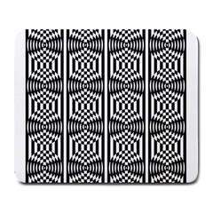 Optical Illusion Large Mousepads by Sparkle