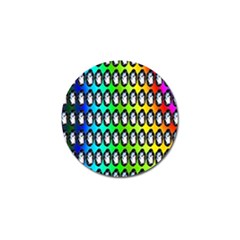 Geometric Balls Golf Ball Marker (10 Pack)