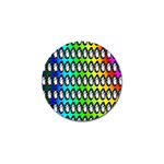 Geometric Balls Golf Ball Marker (10 pack) Front
