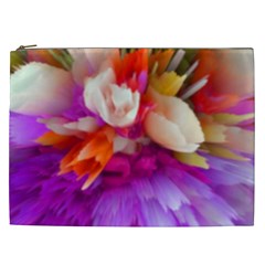 Poppy Flower Cosmetic Bag (xxl) by Sparkle