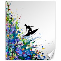 Nature Surfing Canvas 20  X 24  by Sparkle