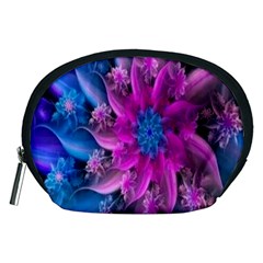 Fractal Flower Accessory Pouch (medium) by Sparkle