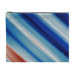 Blue White Cosmetic Bag (xl) by Sparkle