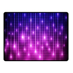 Shiny Stars Double Sided Fleece Blanket (small)  by Sparkle