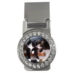 Cats Brothers Money Clips (cz)  by Sparkle
