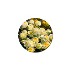Yellow Roses Golf Ball Marker (10 Pack)
