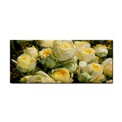 Yellow Roses Hand Towel by Sparkle