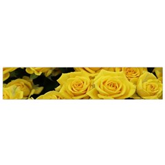 Yellow Roses Small Flano Scarf by Sparkle