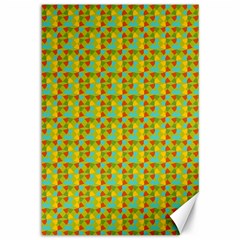 Lemon And Yellow Canvas 12  X 18  by Sparkle