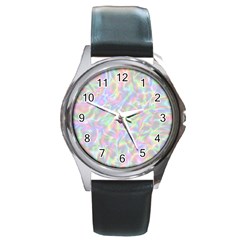 Pinkhalo Round Metal Watch by designsbyamerianna