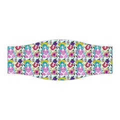 Blue Haired Girl Pattern Blue Stretchable Headband