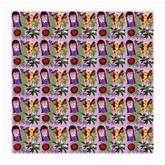 Purple Glasses Girl Pattern Lilac Medium Glasses Cloth (2 Sides) by snowwhitegirl