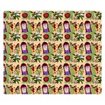 Purple Glasses Girl Pattern Peach Double Sided Flano Blanket (Small)  50 x40  Blanket Front