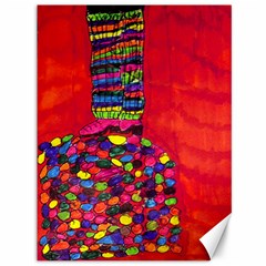 Colorful Leg Warmers Canvas 36  X 48 