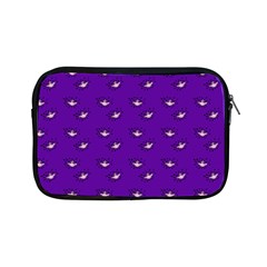 Zodiac Bat Pink Purple Apple Ipad Mini Zipper Cases by snowwhitegirl