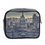 Buenos Aires Argentina Cityscape Aerial View Mini Toiletries Bag (Two Sides) Back