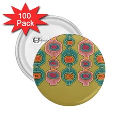 Americana 2 2 25  Buttons (100 Pack) 