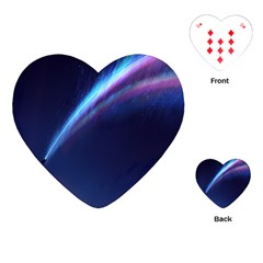 Light Fleeting Man s Sky Magic Playing Cards Single Design (heart)