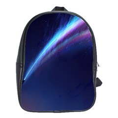 Light Fleeting Man s Sky Magic School Bag (large)