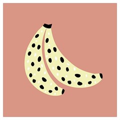 Fruit Banana Tree Healthy Long Sheer Chiffon Scarf 