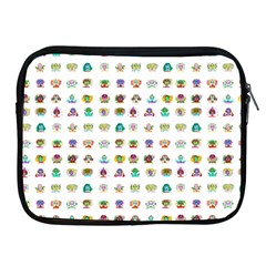 All The Aliens Teeny Apple Ipad 2/3/4 Zipper Cases by ArtByAng